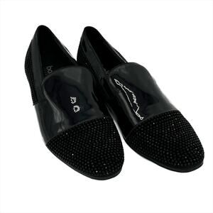 Baldi London Men's Johny Patent Leather Dress Shoe in Black Size 9